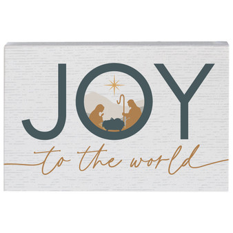 Joy World Nativity - Small Talk Rectangle