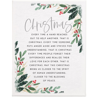 Christmas Every Time 9x12 - Wrapped Canvas