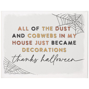 Thanks Halloween 17x13 - Wrapped Canvas