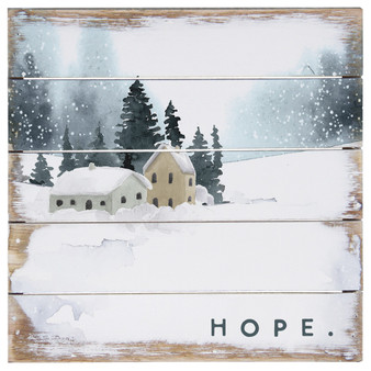 Hope Cabin Scene 8x8 - Perfect Pallet Petites