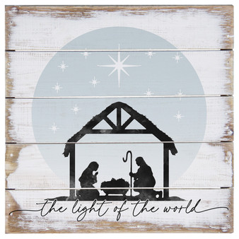 Light Of Nativity 8x8 - Perfect Pallet Petites