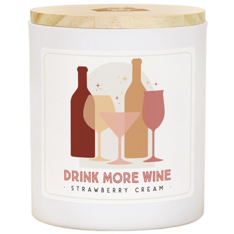 Drink More Wine - STR - Candles