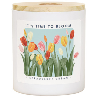 Time To Bloom Tulips - STR - Candles