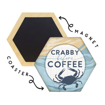 Crabby Coffee  - Honeycomb Coasters