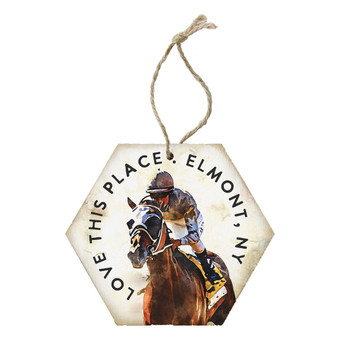 Love Place Horse PER - Honeycomb Ornaments