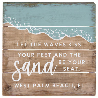 Waves Kiss Sand PER 6x6 - Perfect Pallet Petites