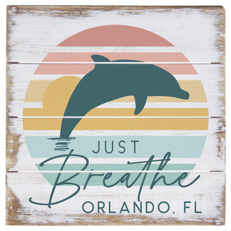 Just Breathe Dolphin PER 6x6 - Perfect Pallet Petites