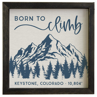 Born To Climb PER - Rustic Frames