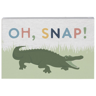 Oh Snap Gator  - Small Talk Rectangle