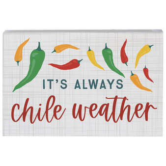 Chili Weather - Small Talk Rectangle