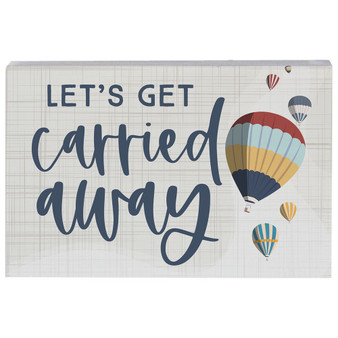 Carried Away Balloons - Small Talk Rectangle