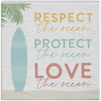 Respect Ocean Surf - Small Talk Square