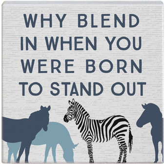 Why Blend In - Small Talk Square