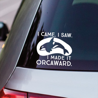 Made It Orcaward  - Vinyl Decals