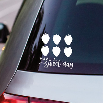 Sweet Day Strawberries PER - Vinyl Decals