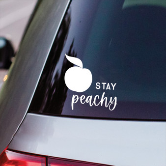 Stay Peachy - Vinyl Decals