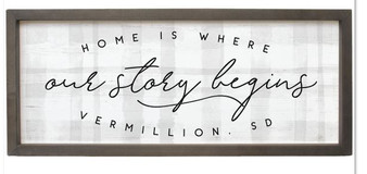 Home is Where our Story Begins PER - Farmhouse Frames