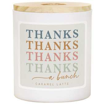 Thanks A Bunch - Latte Candle