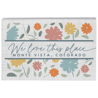 Love Place Flowers LOC - Small Talk Rectangle