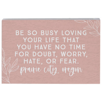 Busy Loving Life LOC - Small Talk Rectangle