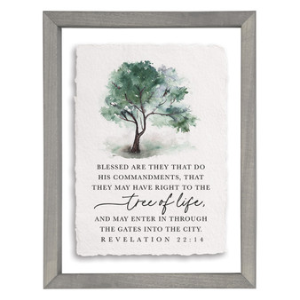 Tree Of Life - Floating Art Rectangle