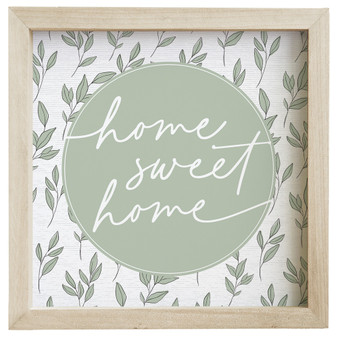 Home Sweet Leaf Pattern - Rustic Frames