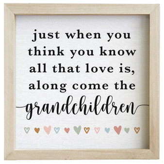 Along Come Grandchildren - Rustic Frames
