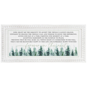 Serenity Prayer Trees - Beaded Art Rectangles