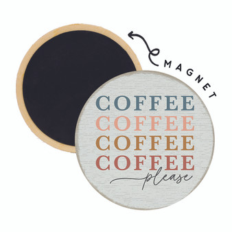 Coffee Please - Round Magnets