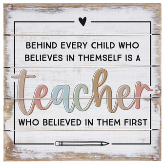 Teacher Who Believed - 8 x 8 Perfect Pallet Petite