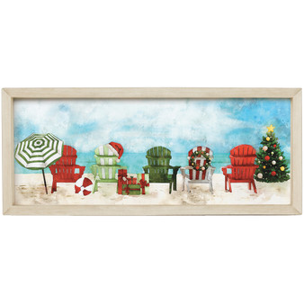 Christmas Beach Chairs - N - Farmhouse Frames