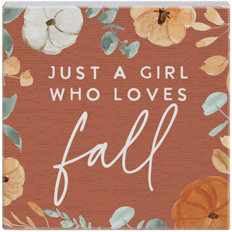 Girl Loves Fall - Small Talk Square