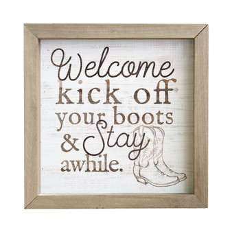 Stay Awhile - Rustic Frame