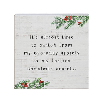 Christmas Anxiety - Small Talk Square