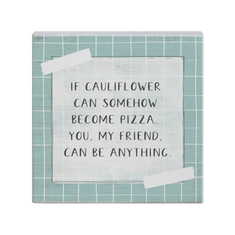 Cauliflower Pizza - Small Talk Square