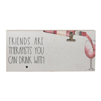 Friends are Therapists you can Drink With - Picture Clips