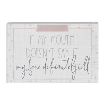 If My Mouth - Small Talk Rectangle