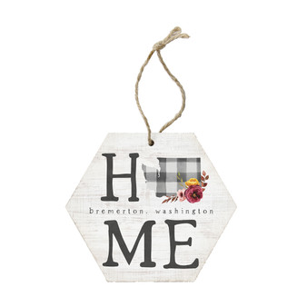 Home State Floral PER STATE - Ornament