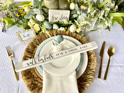 Personalized Easter Honeycomb Decorations Easter Table