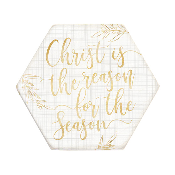 Christ Is The Reason - Honeycomb Coasters