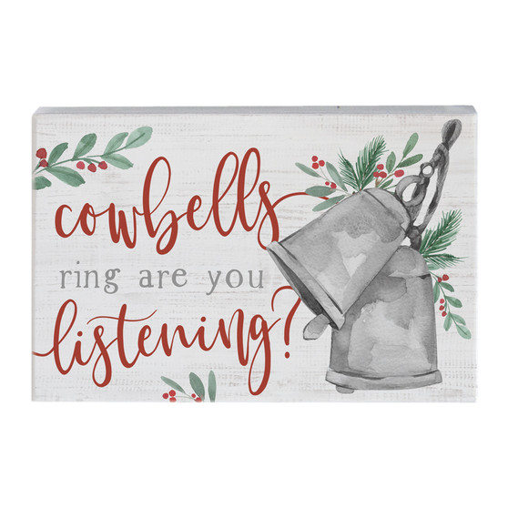 Cowbells Ring - Small Talk Rectangle