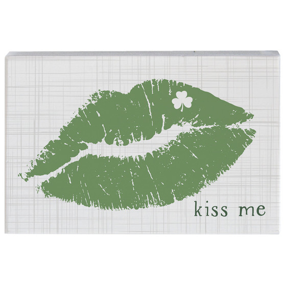 Lips Kiss Me - Small Talk Rectangle