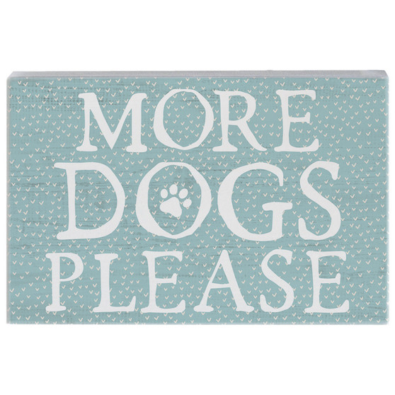 More Dogs Please PER - Small Talk Rectangle