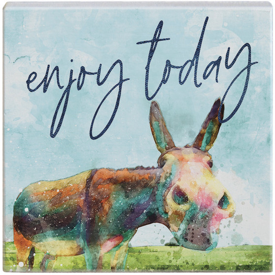 Enjoy Today Mule - Small Talk Square