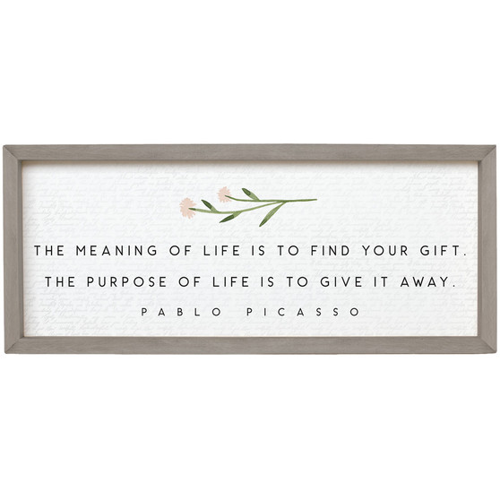 Meaning Of Life - Farmhouse Frame