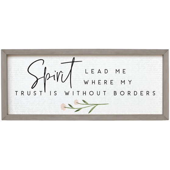 Spirit Lead Me - Farmhouse Frame