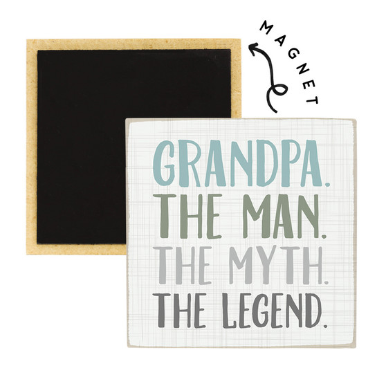 Man Myth Legend PER - Square Magnet