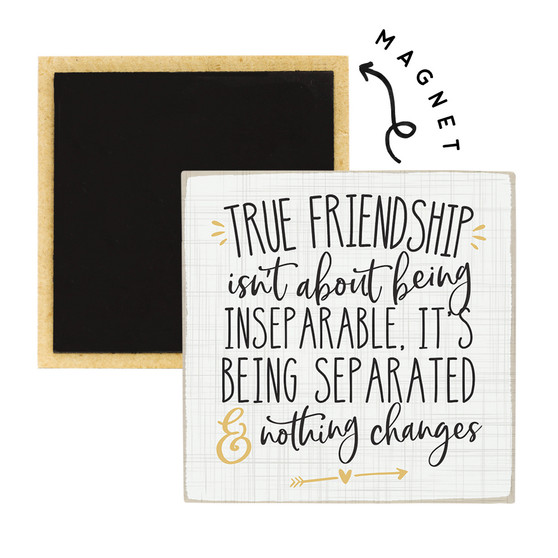 True Friendship - Square Magnet