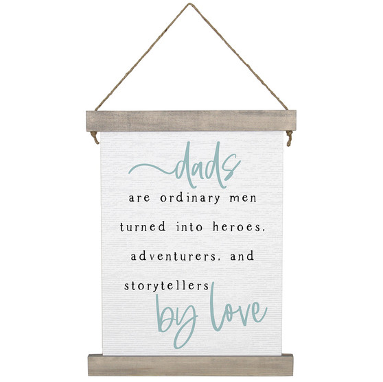 Dads Turned By Love PER - Hanging Canvas