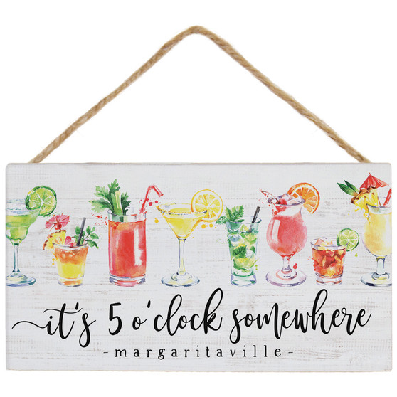 5 O'Clock Somewhere PER - Petite Hanging Accent